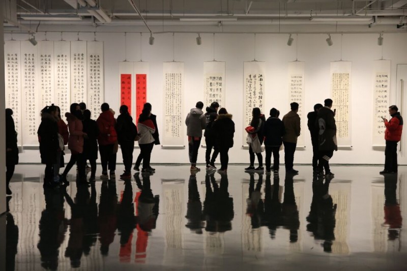 運(yùn)城幼兒師范高等專(zhuān)科學(xué)校教師書(shū)法作品展盛裝開(kāi)幕