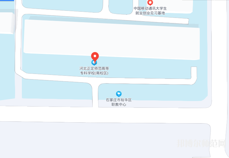 河北正定師范高等?？茖W(xué)校南校區(qū)2023年地址在哪里 